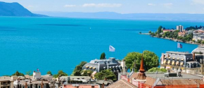 La plus belle vue du lac Léman Montreux
